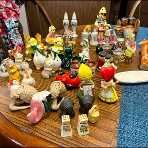 Lot of Vintage salt & pepper shakers